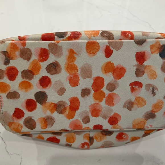 Polka dot moon crossbody bag - Women Poka dotted small bag